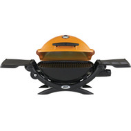 Weber Q 1200 1-Burner Orange 8 500-BTU LP Gas Grill