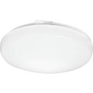 Lithonia 11 In. White Round LED Flush Mount Light Fixture