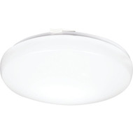 Lithonia 14 In. White Round LED Flush Mount Light Fixture