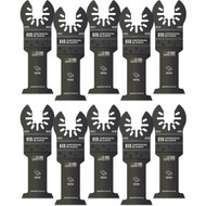 Imperial Blades ONE FIT 1-3/8 In. 12 TPI Speartooth Wood Oscillating Blade (10-Pack)