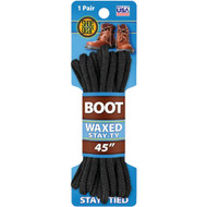 Shoe Gear Waxed 45 In. Round Boot Laces
