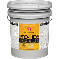 Pratt & Lambert Pro-Hide Gold Ultra Latex Satin Interior Wall Paint  Bright White Base  5 Gal.