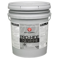 Pratt & Lambert Pro-Hide Silver 5000 Latex Flat Interior Wall Paint Antique White 5 Gal.