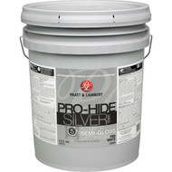 Pratt & Lambert Pro-Hide Silver 5000 Latex Semi-Gloss Interior Wall Paint  Pro White  5 Gal.