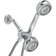 Waterpik PowerSpray+ Elements 5-Spray 1.8 GPM Combo Handheld Shower & Showerhead  Chrome