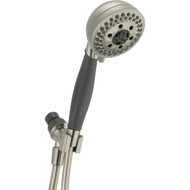 Delta H2Okinetic 5-Spray 1.8 GPM Handheld Shower  Brushed Nickel