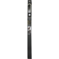 Umbra Twilight Wrap Around 48 In. To 88 In. 3/4 In. Single Curtain Rod  Nickel