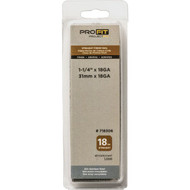 Pro-Fit 1-1/4 In. 18 Gauge 304-Stainless Steel Brad Nail (1000 Ct.)