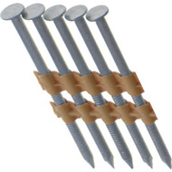 Grip-Rite 21 Degree Plastic Strip Stainless Steel Full Round Head Framing Stick Nail  2 In. x .113 In. (1000 Ct.)