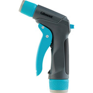 Gilmour Zinc Adjustable Pistol Nozzle  Black & Green