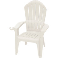Adams Big Easy White Resin Adirondack Chair