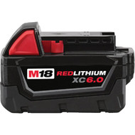 Milwaukee M18 REDLITHIUM XC 18 Volt Lithium-Ion Extended Capacity Battery  6.0 Ah