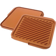 Gotham Steel Aluminum 11.5 In. Griddle/Grill
