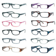 Axiom International 2.75 Diopter Plastic Frame Reading Glasses