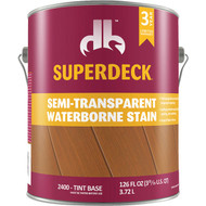 Duckback SUPERDECK Semi-Transparent Waterborne Deck Stain  Clear  1 Gal.