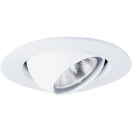Halo 4 In. White Adjustable Eyeball Recessed Fixture Trim