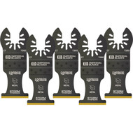 Imperial Blades ONE FIT 1-3/8 In. Titanium STORM Carbide Extreme Metal Cutting Oscillating Blade (5-Pack)