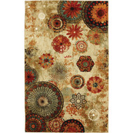 Mohawk Home Caravan Medallion 2 Ft. 6 In. x 3 Ft. 10 In. Accent Rug