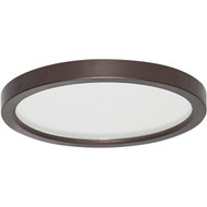 Canarm 7 In. Oil Rubbed Bronze LED Disc Flush Mount Light Fixture
