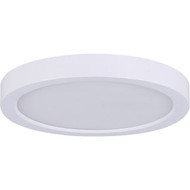 Canarm 15 In. White LED Round Disc Flush Mount Light Fixture
