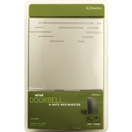 IQ America Step-Up Wired Satin Nickel Door Chime