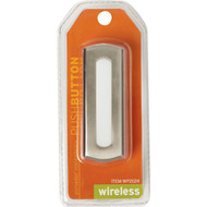 IQ America Wireless Satin Nickel Colonial Doorbell Push-Button