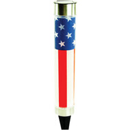 Solaris Patriotic Red  White  & Blue Metal Solar Path Light