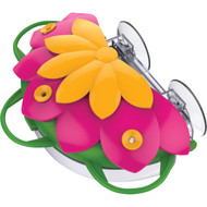 Nature's Way So Real 8 Oz. Honeysuckle Window Cling Flower Hummingbird Feeder