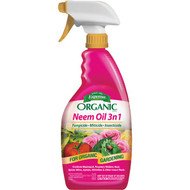 Espoma Organic 24 Oz. Ready To Use Trigger Spray Neem Oil 3-In-1 Fungicide  Miticide  Insecticide