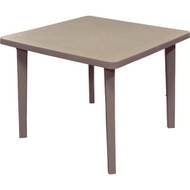 Adams 36 In. Square Portobello Resin Table