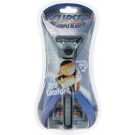 Health Smart Mens 3 Blade Razors (4-Pack)