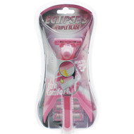 Health Smart Womens 3 Blade Razors (4-Pack)