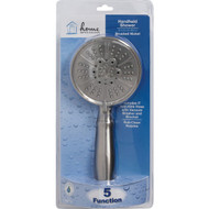 Home Impressions 5-Spray 1.75 GPM Handheld Shower  Brushed Nickel