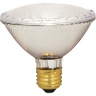 Satco 75W Equivalent Clear Medium Base PAR30S Short Neck Halogen Floodlight Light Bulb