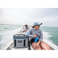 Yeti Hopper Flip 18  20-Can Soft-Side Cooler  Gray