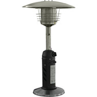 Hiland 11 000 BTU Black Stainless Steel Tabletop Patio Heater