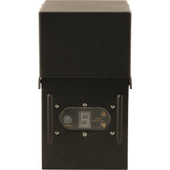 Moonrays 300W Black Low Voltage Control Box with Digital Photocell