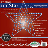 J Hofert 24 In. LED Lighted Star