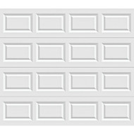 Holmes Bronze Series 8 Ft. W x 7 Ft. H White Steel Garage Door w/EZ-Set Torsion Spring