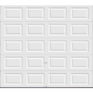 Holmes Bronze Series 9 Ft. W x 8 Ft. H White Steel Garage Door w/EZ-Set Torsion Spring