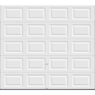 Holmes Gold Series 9 Ft. W x 8 Ft. H White Insulated Steel Garage Door w/EZ-Set Torsion Spring