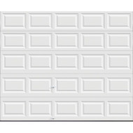 Holmes Gold Series 10 Ft. W x 8 Ft. H White Insulated Steel Garage Door w/EZ-Set Torsion Spring