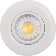 Liteline Trenz Retina 3 In. New Construction/Remodel IC Rated White 4000K Gimbal Recessed Light Kit