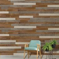 Global Product Sourcing 5.375 In W. x 5/16 In. Thick Gray Reclaimed Wood Shiplap Board