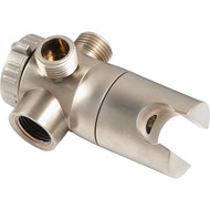 Home Impressions Brushed Nickel 3-Way Shower Diverter