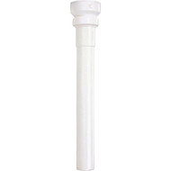Keeney Insta-Plumb 1-1/2 In. x 12 In. White Plastic Extension Tube