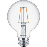 Philips 60W Equivalent Daylight G25 Medium Clear LED Decorative Light Bulb