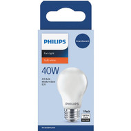 Philips DuraMax 40W Frosted Medium A15 Incandescent Ceiling Fan Light Bulb