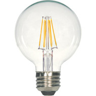 Satco 60W Equivalent Warm White G25 Medium LED Decorative Globe Light Bulb