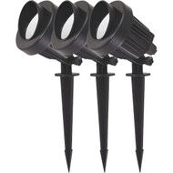 Stonepoint LED Lighting Black Plastic 300-Lumen Landscape Stake Light Kit